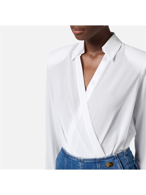 shirt woman ivory ELISABETTA FRANCHI | CB00751E2/360